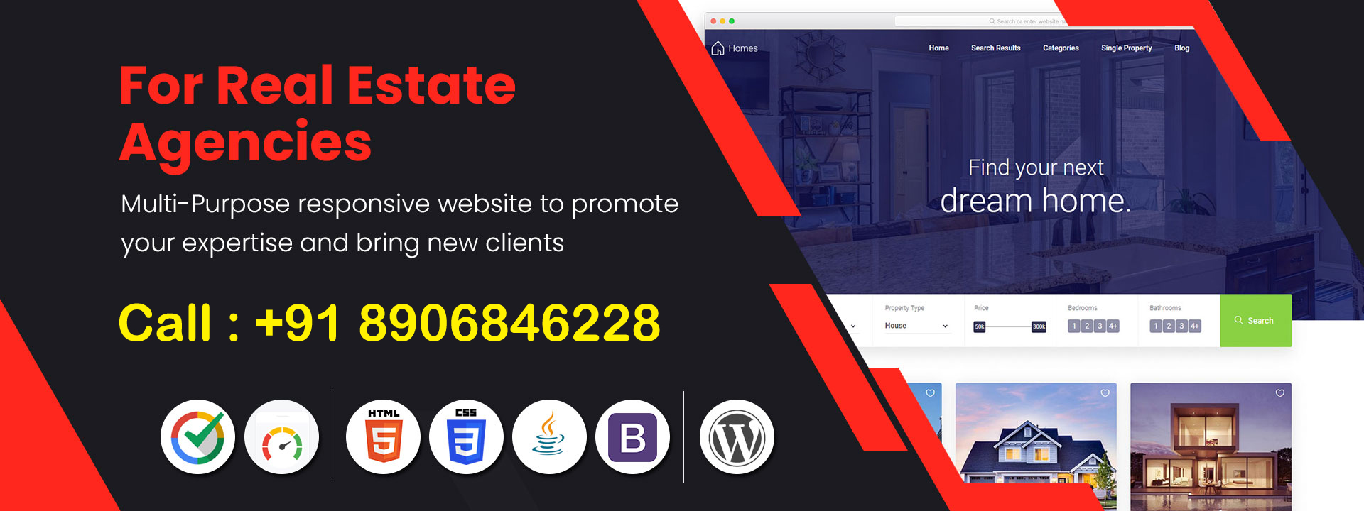 real estate website development services in ghaziabad