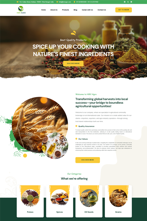 farm machinery website design prayagraj