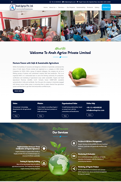 farm machinery website design prayagraj
