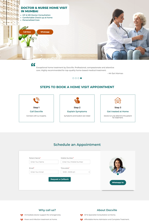 best doctor website design in faridabad