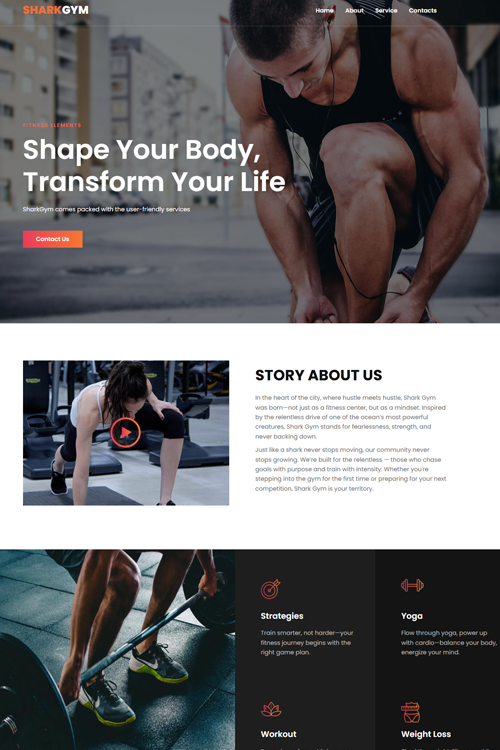 best gym website design in dhanbad
