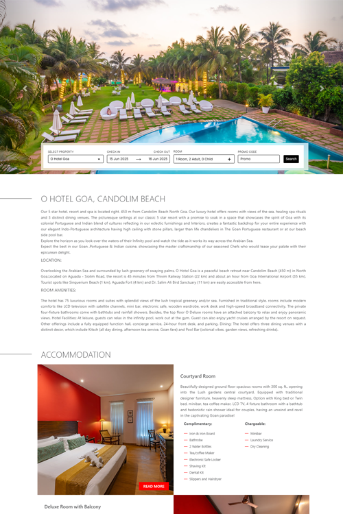 best hotel website design in kharagpur