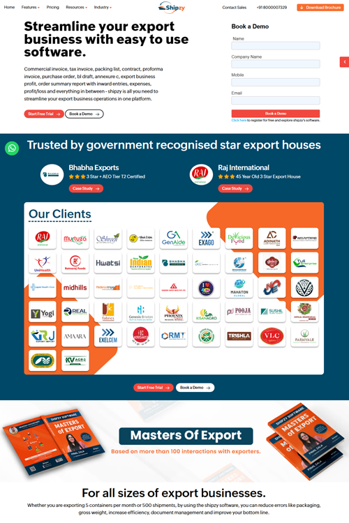 best import export website design in jalpaiguri