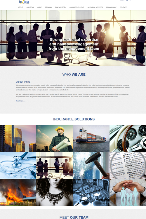best insurance website designing company baruipur