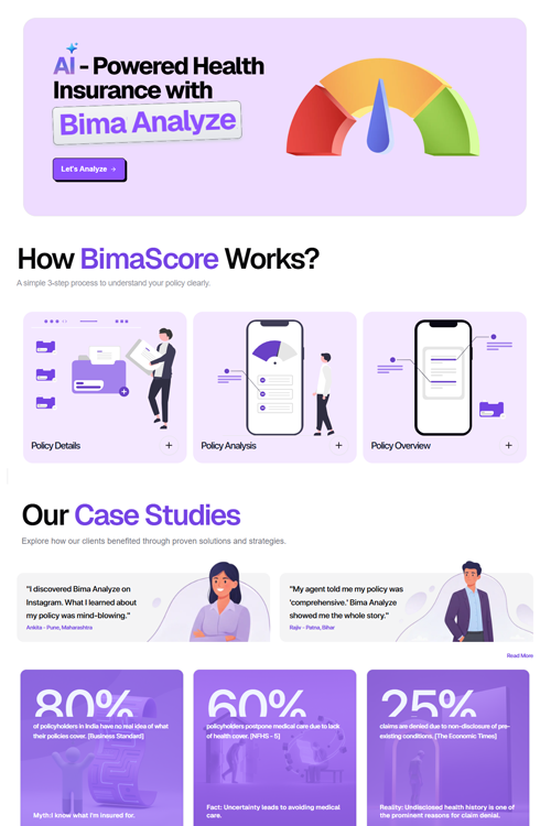 best insurance website designing company baruipur
