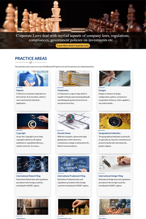 law firm website design in rajkot