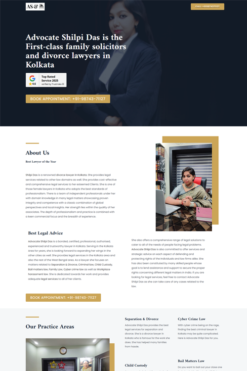 law firm website design in rajkot