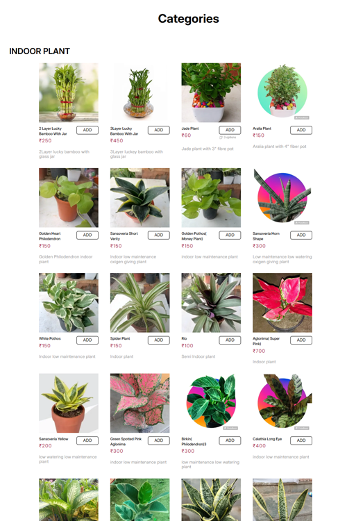 garden maintenance website designing