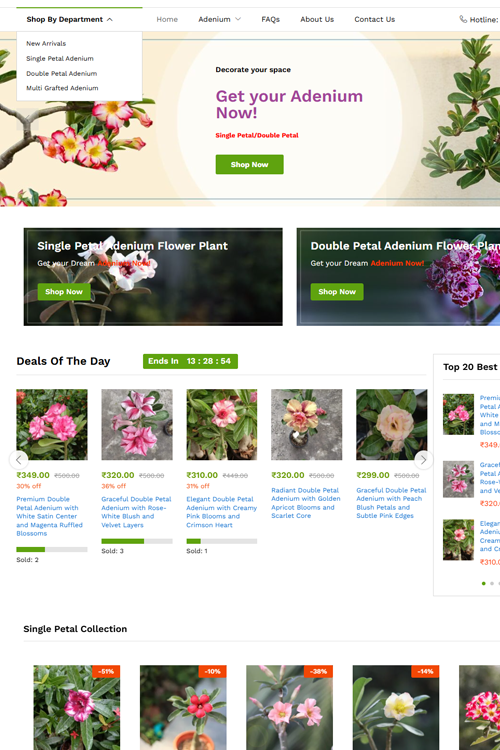 garden maintenance website designing