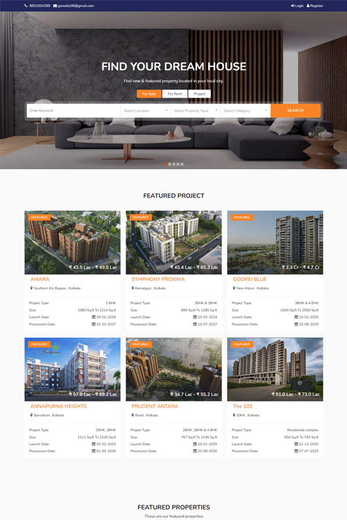 top real estate website development services in ghaziabad