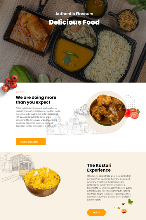 best restaurant website design in vadodara