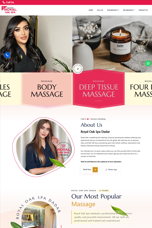 internet website designers for salons in munsirhat